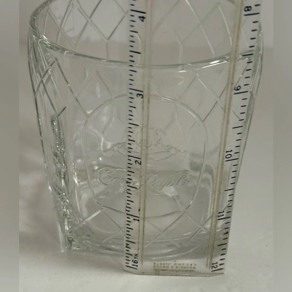 Crown Royal Clear Glass Tumbler - Picture 5 of 7